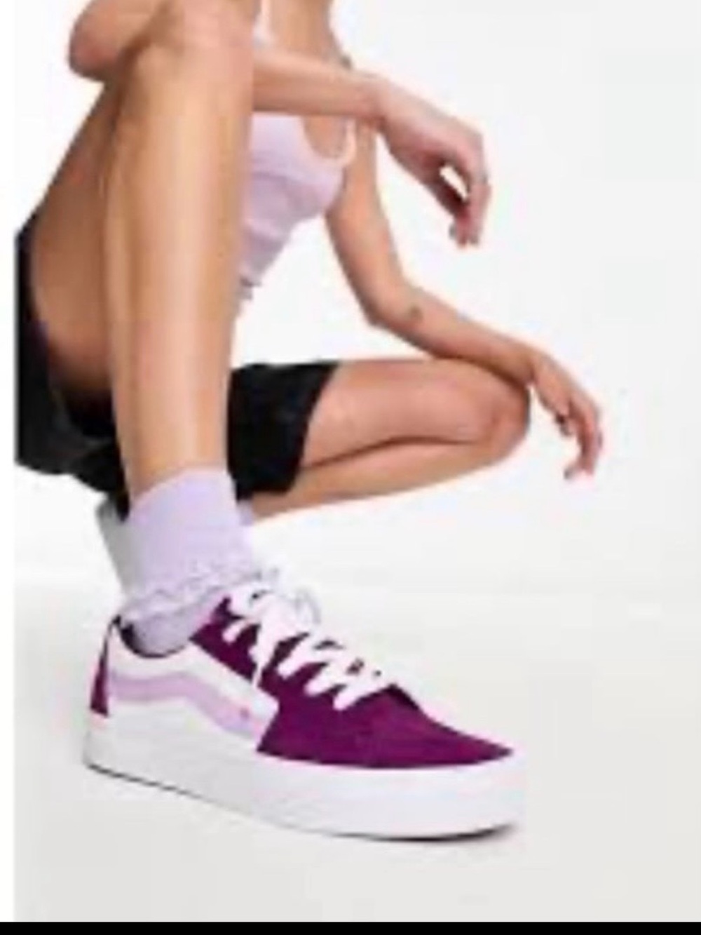 Vans Sk8-Low trainers size 11 woman